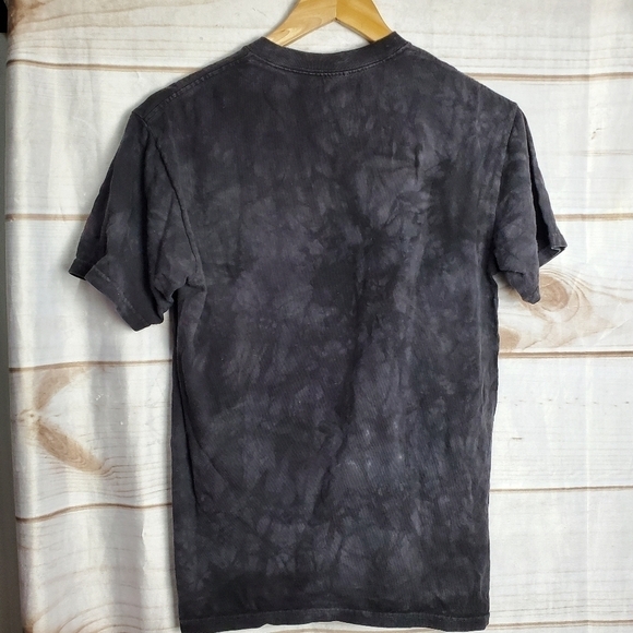 The Mountain Beware of Pit Bulls Hand Dyed Dog Short Sleeve T-Shirt Size Small - Picture 5 of 7